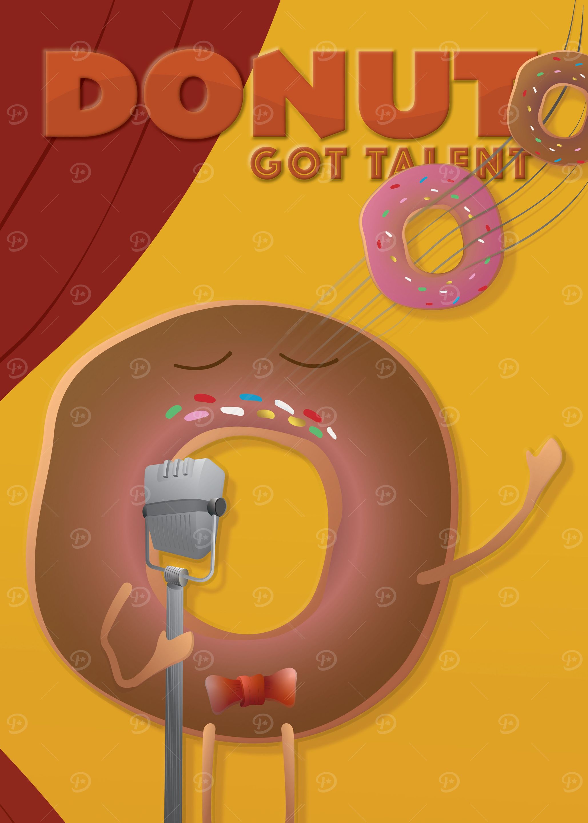 Donut got talent
