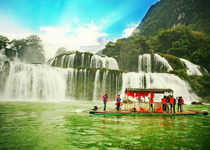 Ban Gioc waterfall