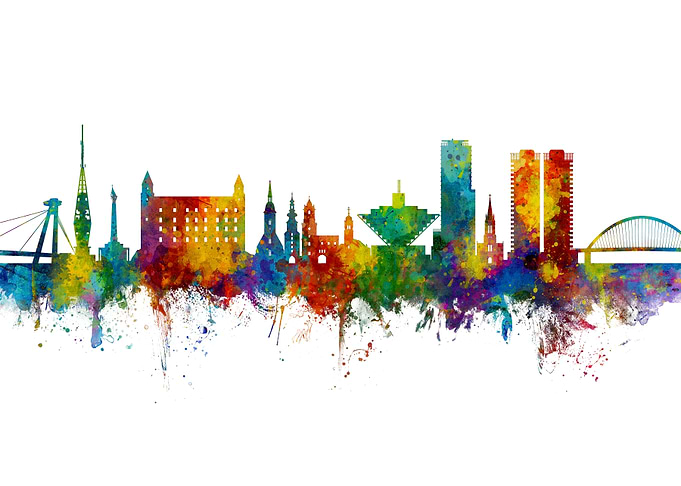 Bratislava Skyline