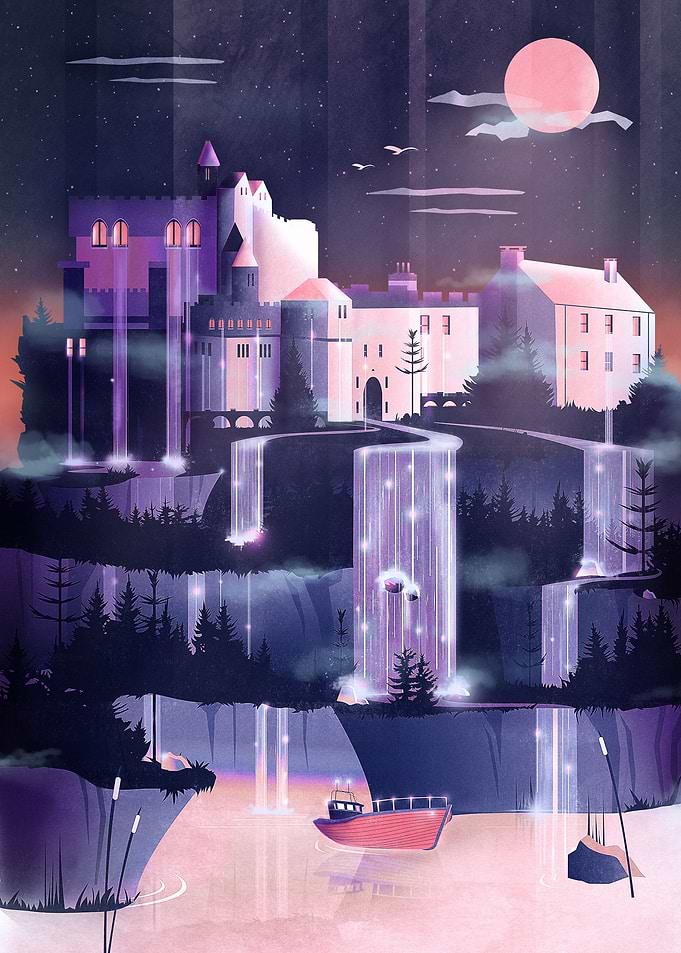 Waterfall Castle