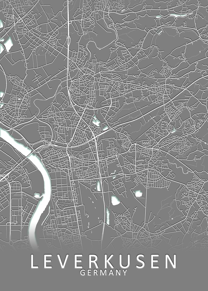 Leverkusen Germany Map