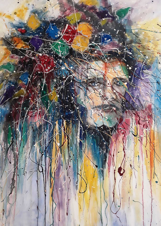 Colorful Man