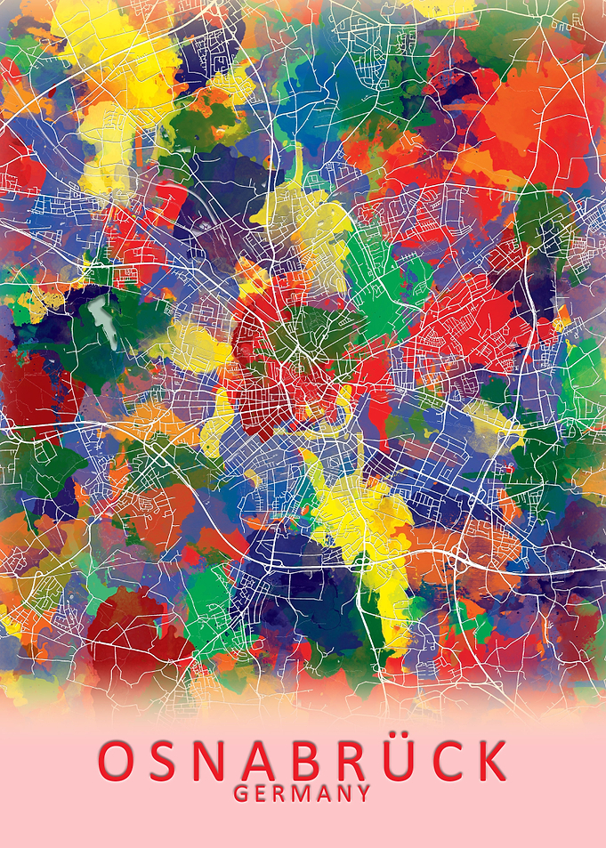 Osnabruck Germany City Map