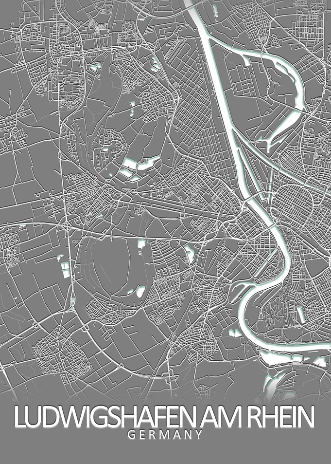 Ludwigshafen Germany Map