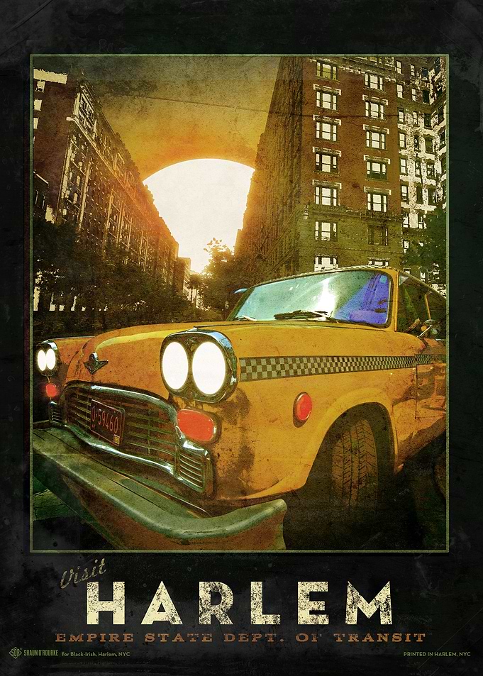 Visit Harlem print