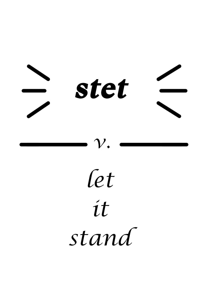 Let It Stand