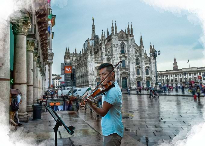 Violin Street Music
