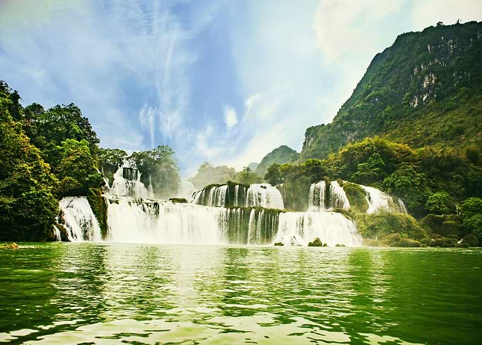 Ban Gioc waterfall