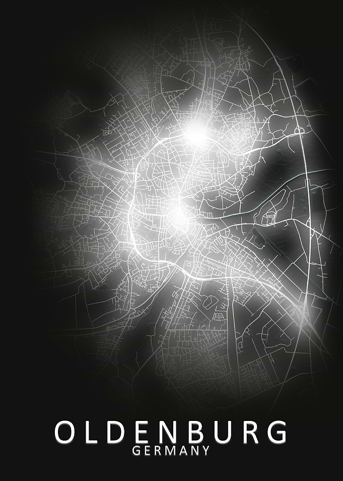Oldenburg Germany City Map