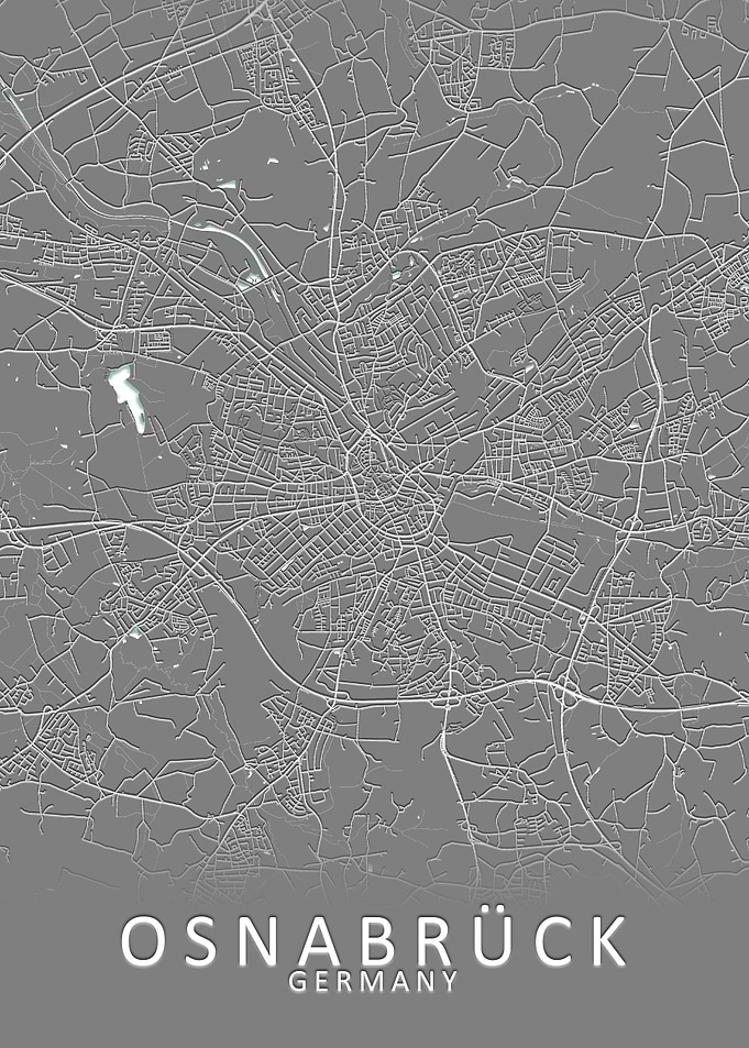 Osnabruck Germany City Map