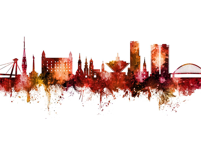 Bratislava Skyline