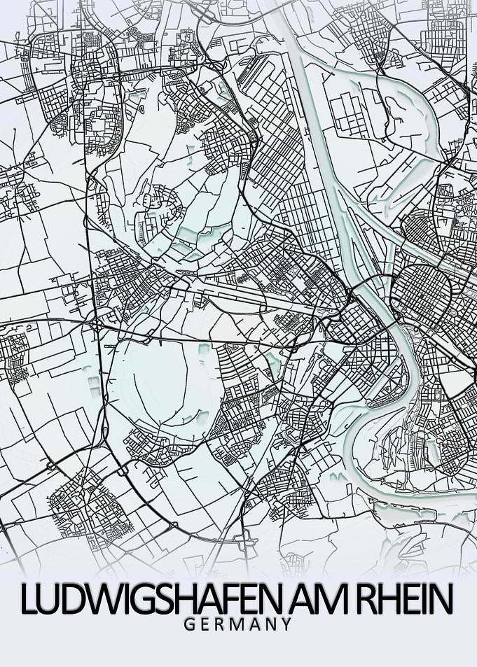 Ludwigshafen Germany Map
