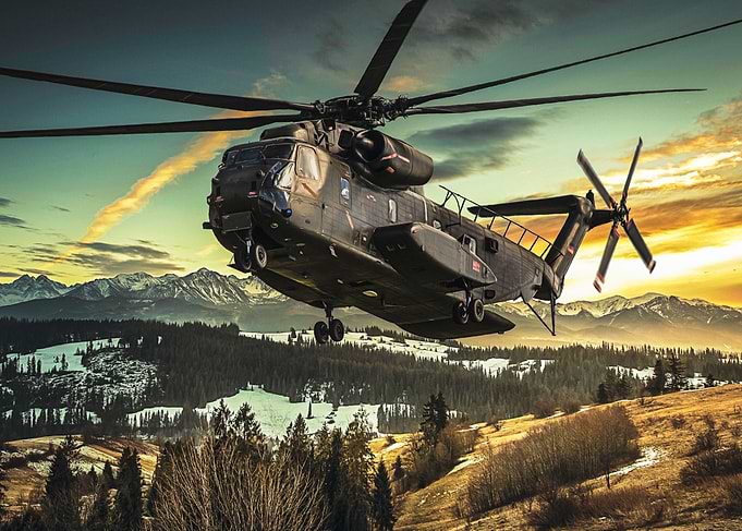 CH53 Helicopter