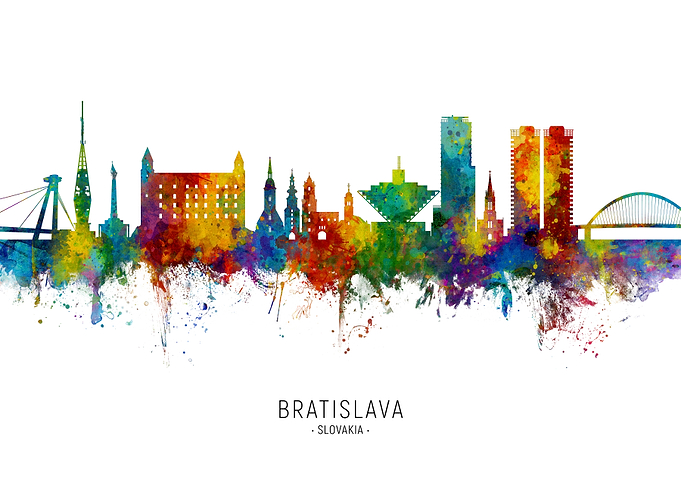 Bratislava Skyline