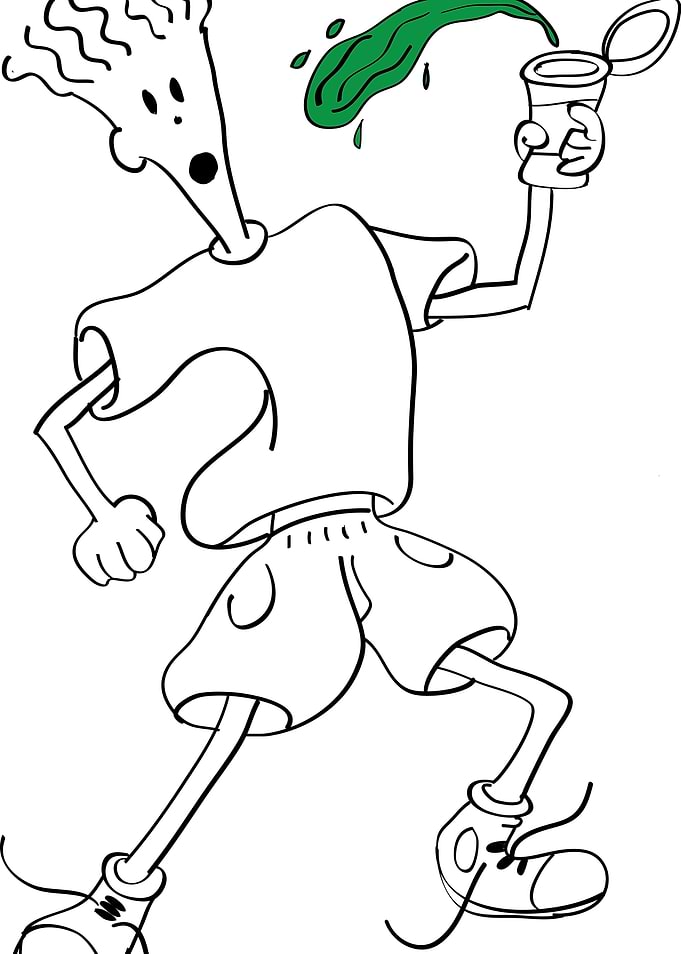 cartoon boy
