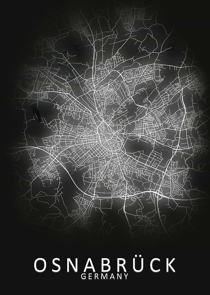Osnabruck Germany City Map