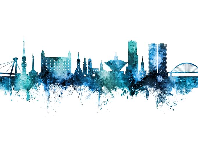 Bratislava Skyline