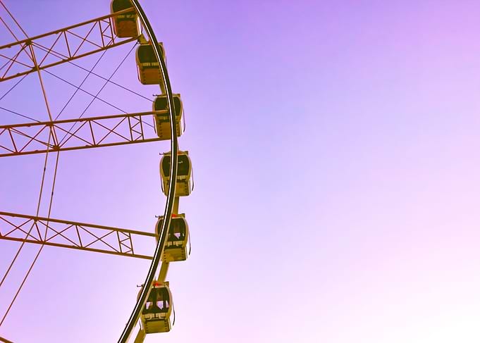 up high in the sky