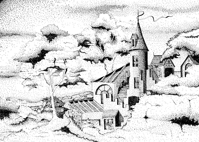Antiguo Paisaje Europeo