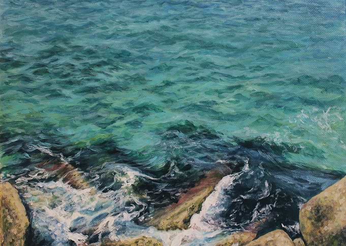 Seashore in Crete