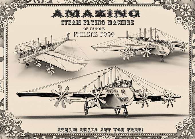 Steam Flyer