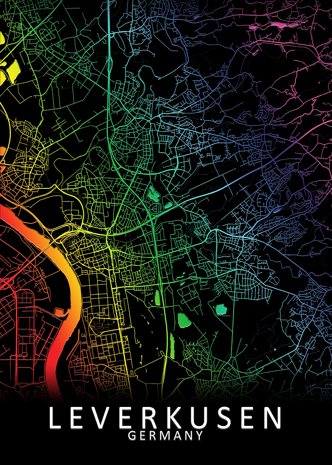 Leverkusen Germany Map