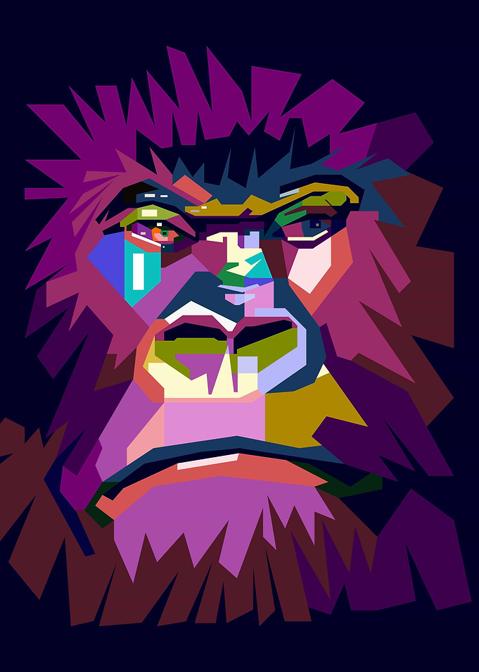 Gorilla Head