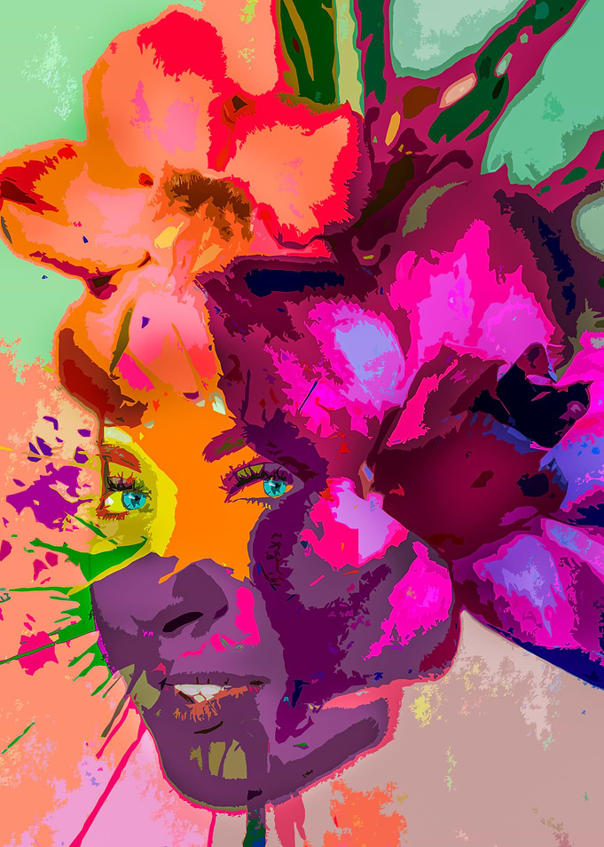 Purple flowers