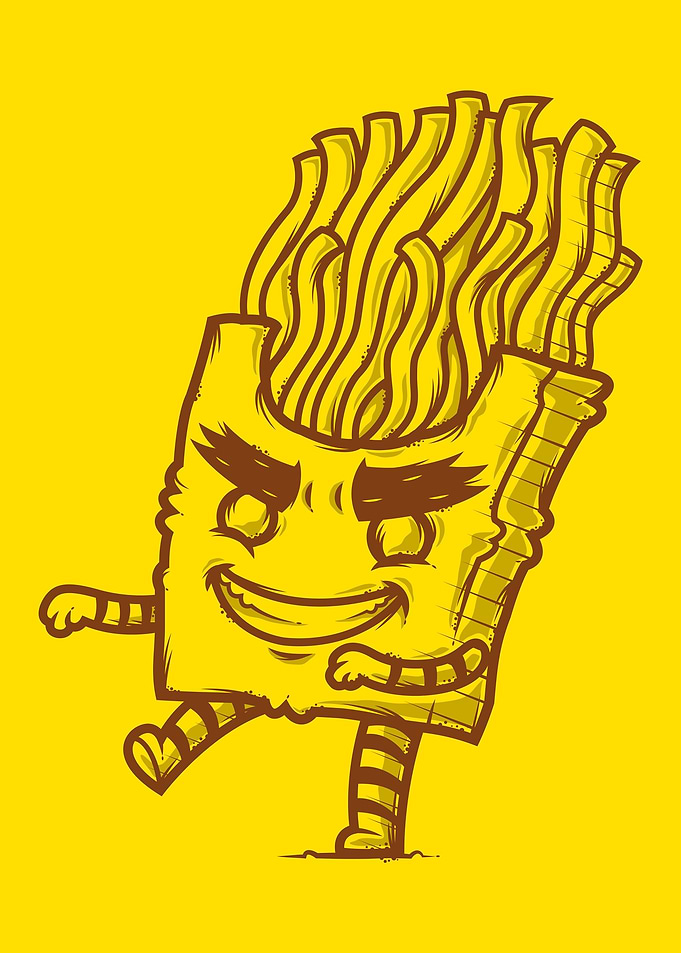 Weird Zombie Fries
