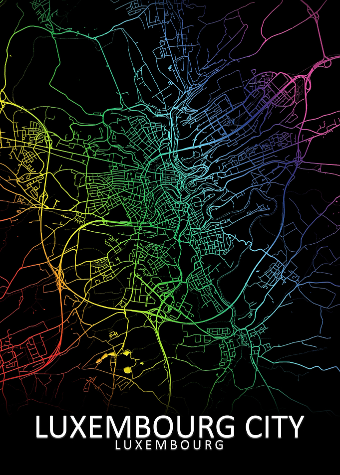 Luxembourg City Map