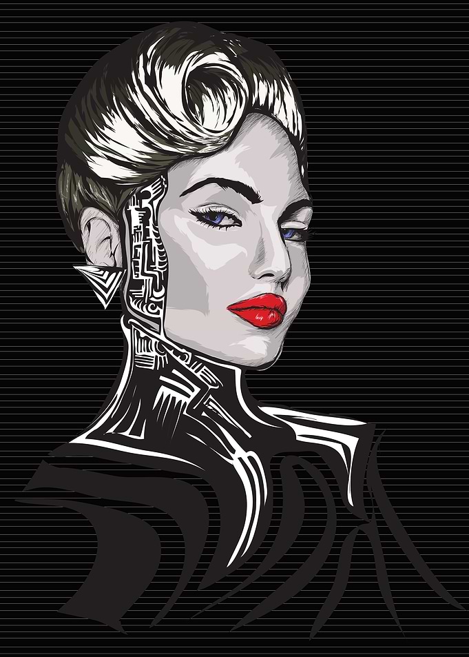 Cyborg lady