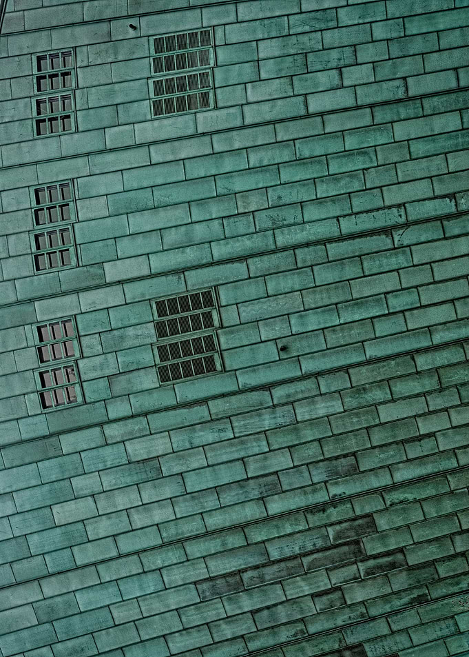 Bronze wall