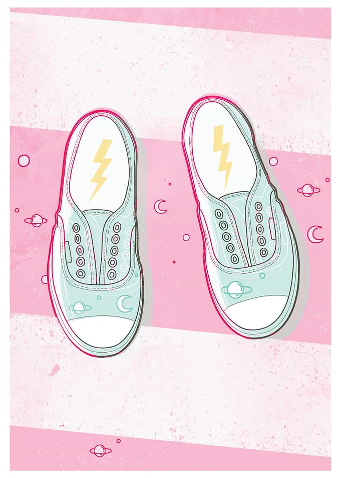 cosmic sneakers