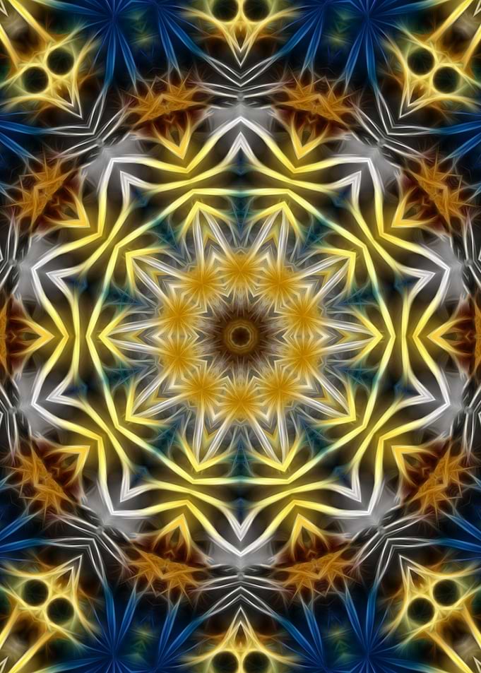 Daisies Kaleidoscope