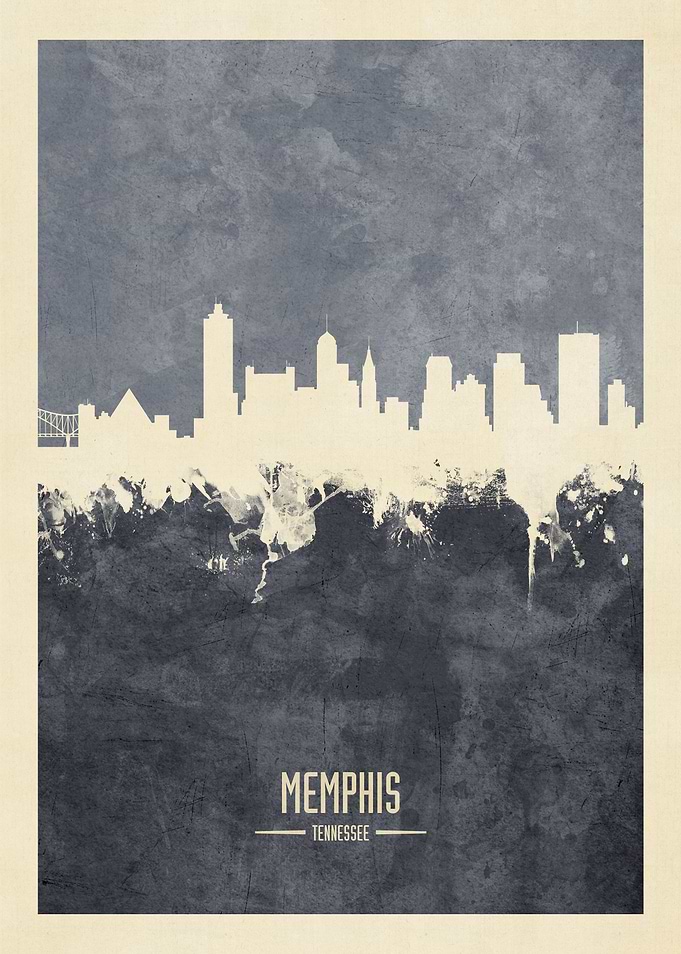 Memphis Tennessee Skyline