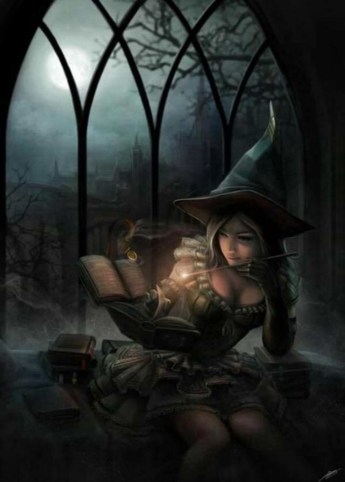 Her magical wand