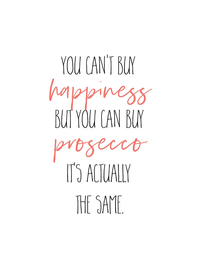 YOU CANT BUY HAPPINESS