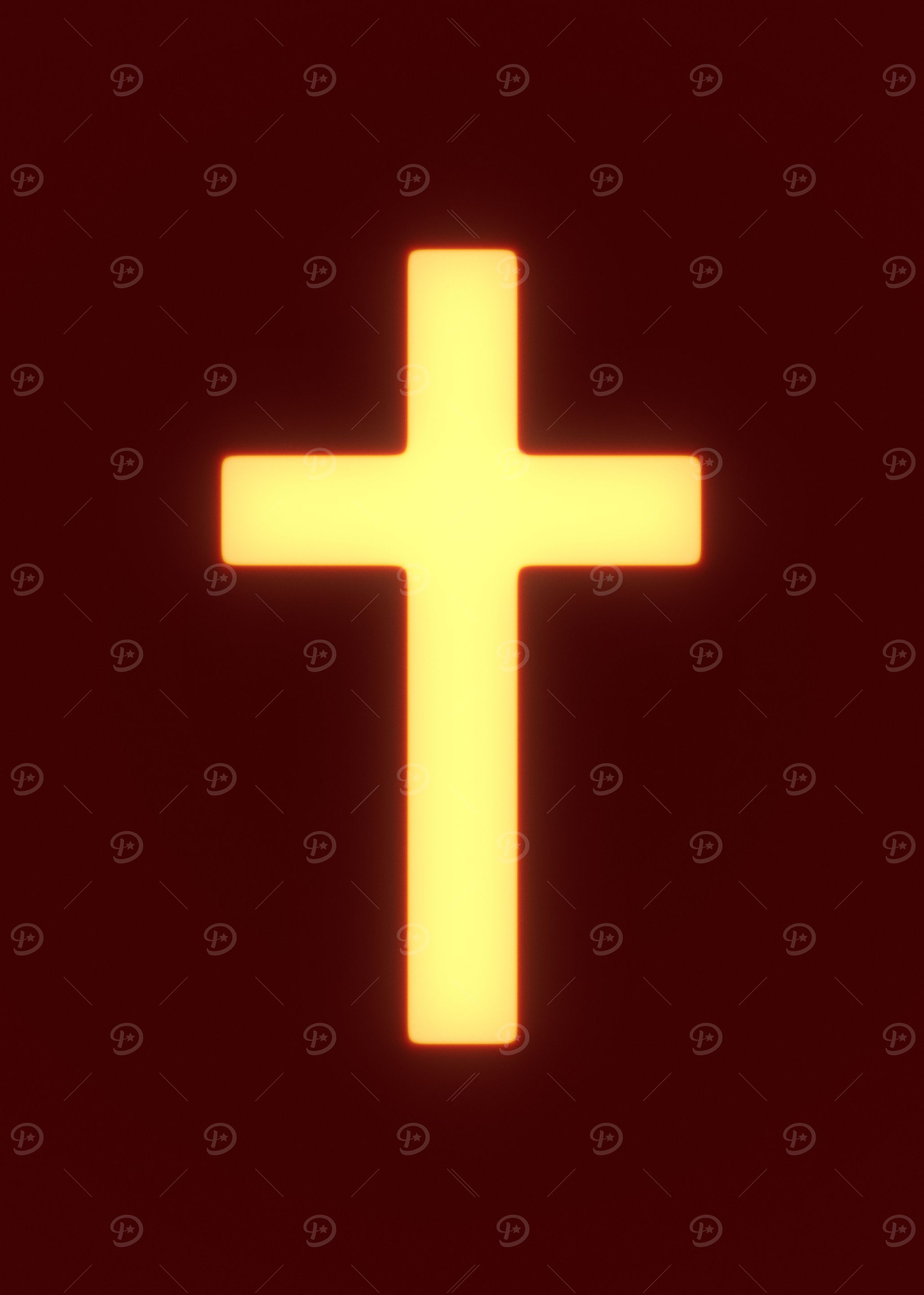 Bright cross