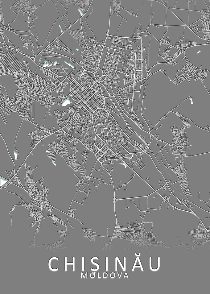 Chisinau Moldova City Map