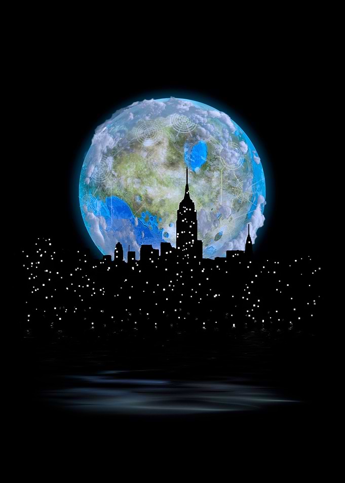 Terraformed moon