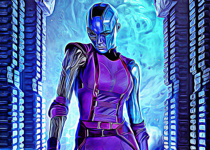 Illustration in Photoshop