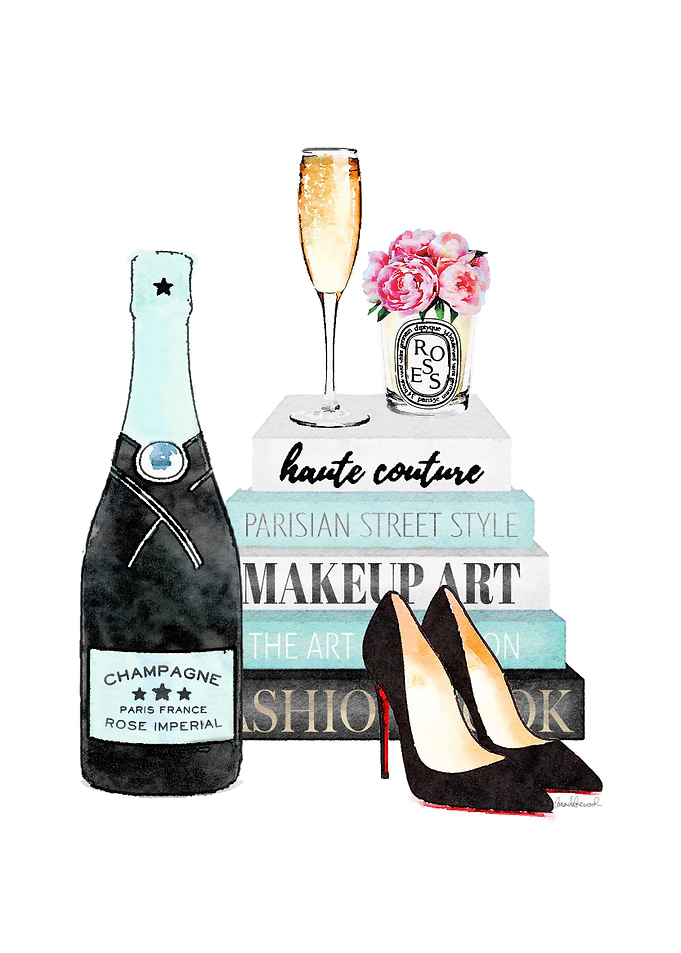 Champagne fashion Teal