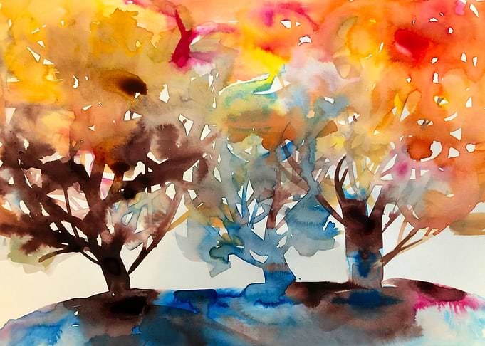 Three trees