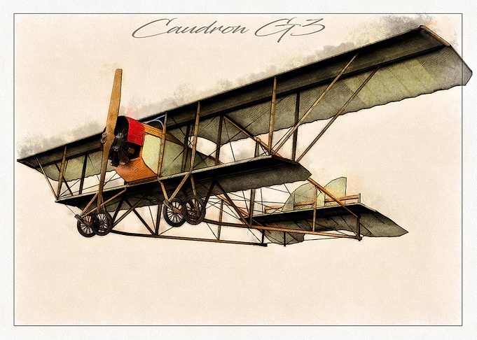 Caudron G3 WWI Plane