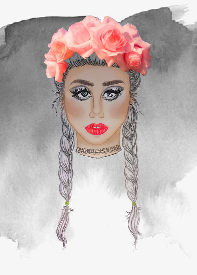 the flower crown