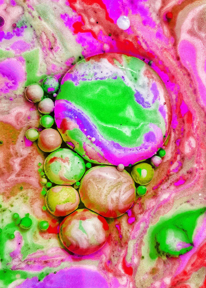 Bubble planet