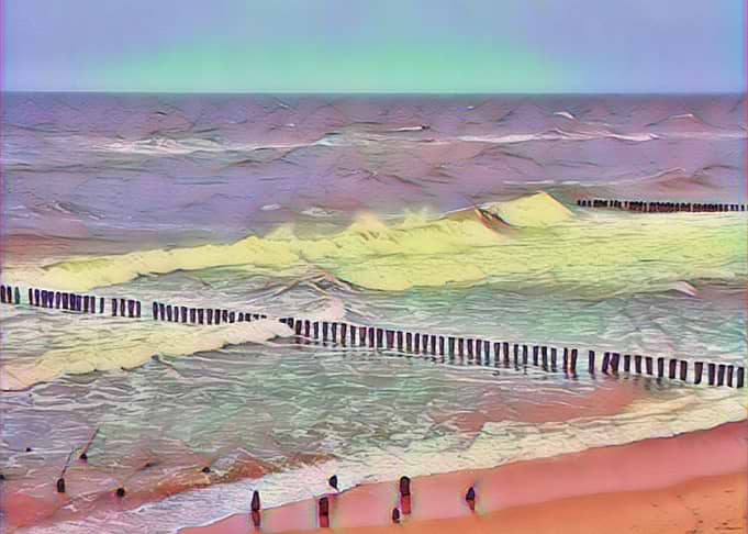 baltic see pastel colour