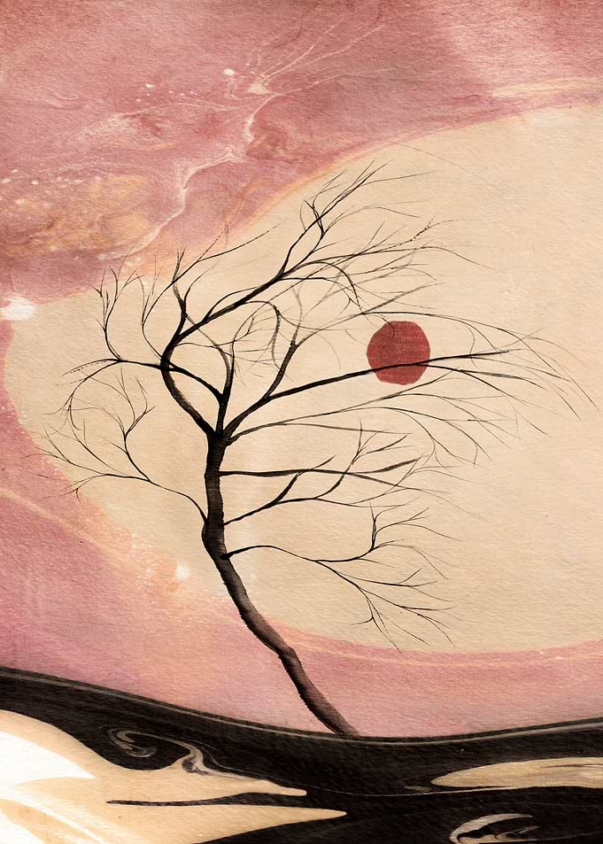 Watercolor Trees 13