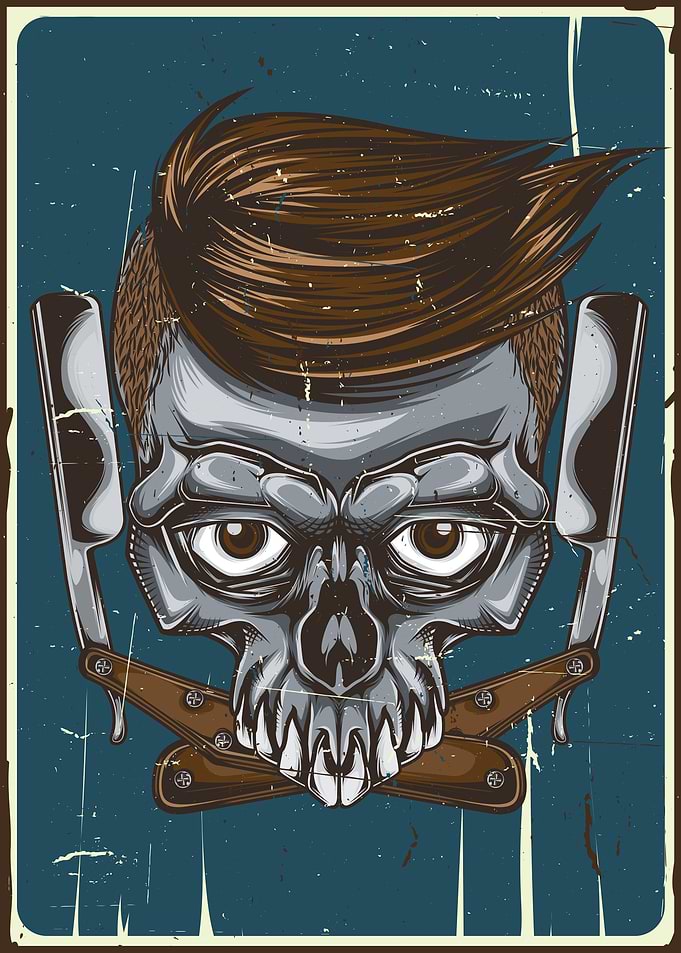 Barber Skull