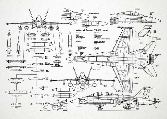 F18 fighter military